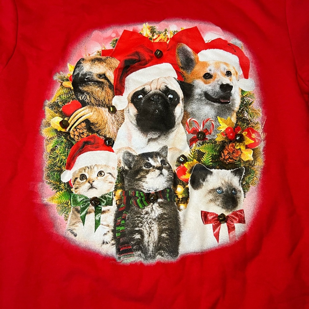 Target Red Holiday Pet Sweatshirt
